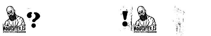 La Plantilla Dirty Font OTHER CHARS