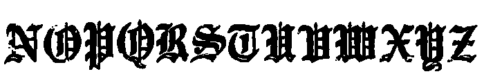 La Reconquista Española Font UPPERCASE