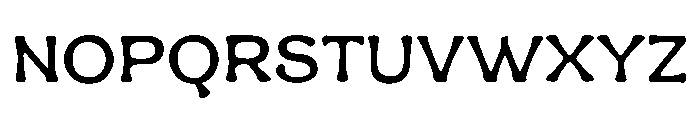La paneru Personal use Font UPPERCASE