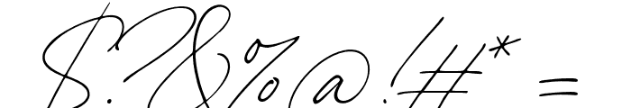LaMonte-Regular Font OTHER CHARS