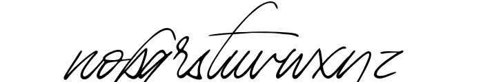 LaMonte-Regular Font LOWERCASE