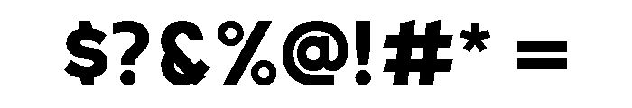 Laachir Deeper ExtraBold Font OTHER CHARS