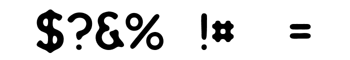 Labor Union Small Font OTHER CHARS
