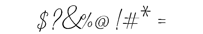 Lace 1.0. Font OTHER CHARS