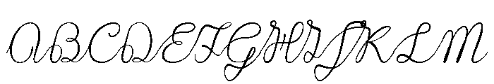 Lace 1.0. Font UPPERCASE