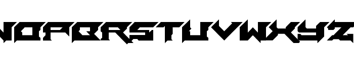 Laceration Font LOWERCASE