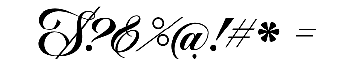 Lacheyard Script PERSONAL USE Regular Font OTHER CHARS