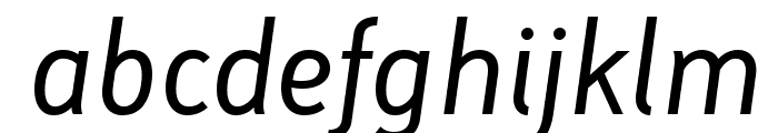 Lacuna Italic Font LOWERCASE