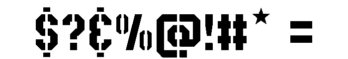 Laden Dirnaith Font OTHER CHARS