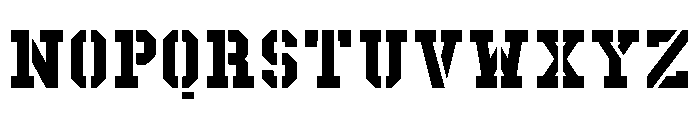 Laden Dirnaith Font LOWERCASE