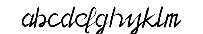 Lady Rose Font LOWERCASE