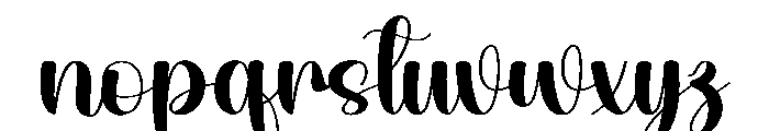 Lady1 Font LOWERCASE
