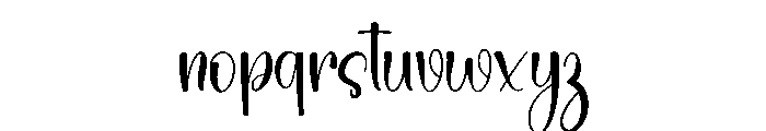 Ladybird Font LOWERCASE