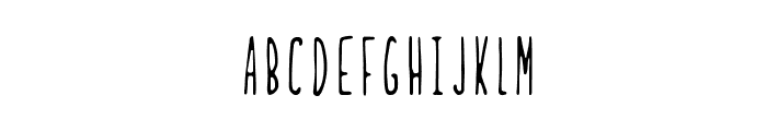 Ladybug-Regular Font LOWERCASE