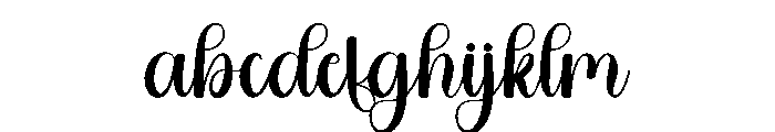Ladybug1 Font LOWERCASE