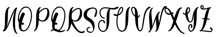 Ladysta - Personal Use Font UPPERCASE