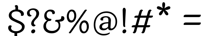 Laila Regular Font OTHER CHARS