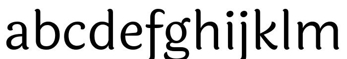 Laila Regular Font LOWERCASE