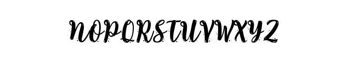 Lalisa Kiss - Personal Use Font UPPERCASE