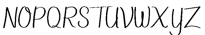 LamanyRegular Font UPPERCASE
