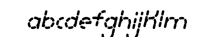Lamborgini Bold Italic Dash Font LOWERCASE