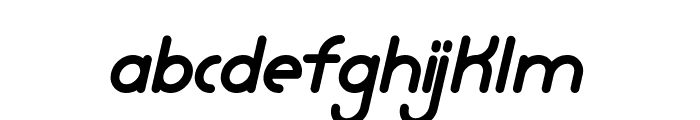 Lamborgini Extra Bold Italic Font LOWERCASE