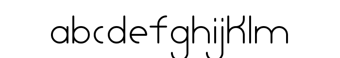 Lamborgini Light Font LOWERCASE