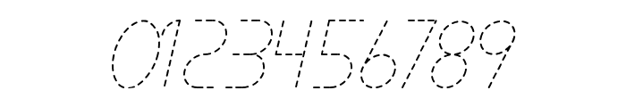Lamborgini Thin Italic Dash Font OTHER CHARS