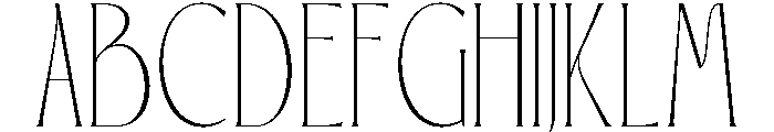 Lameur Font UPPERCASE