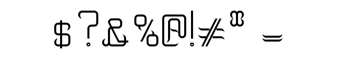 LamiCoppi Regular Font OTHER CHARS