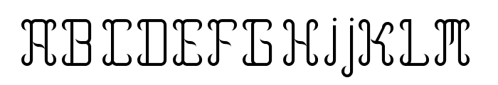 LamiCoppi Regular Font LOWERCASE