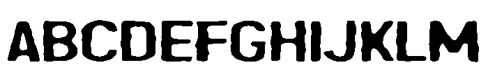 Lampoo Font UPPERCASE