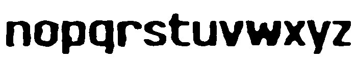 Lampoo Font LOWERCASE