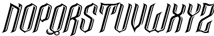 Lancaster Castle Font UPPERCASE