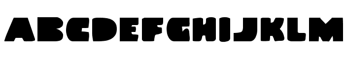 Land Whale Font UPPERCASE