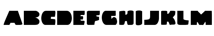 Land Whale Font LOWERCASE