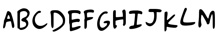 Landish Regular Font UPPERCASE