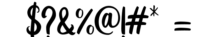 LanjutinFreeDemo-Regular Font OTHER CHARS