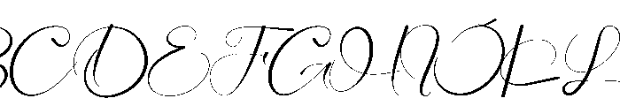 Lantern1 Font UPPERCASE