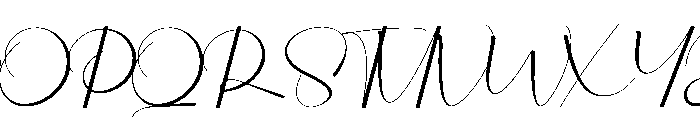 Lantern1 Font UPPERCASE