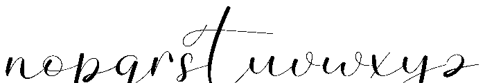 Lantern1 Font LOWERCASE
