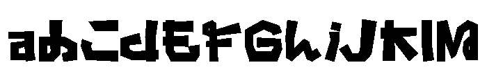LanternBold Font UPPERCASE