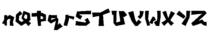 LanternBold Font UPPERCASE