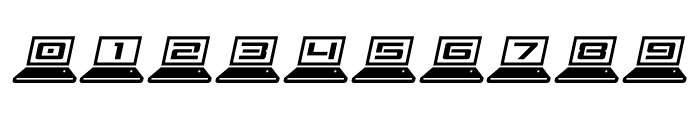 LapTop Italic Font OTHER CHARS