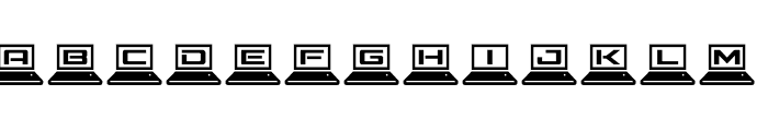 LapTop Font LOWERCASE