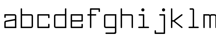 LarabiefontRg-Regular Font LOWERCASE