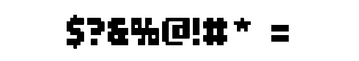 Larceny Font OTHER CHARS