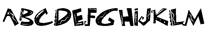 Las locuras del emperador Font UPPERCASE