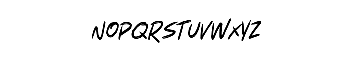 Lasagnio Wiggly Font UPPERCASE