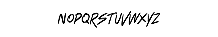 Lasagnio Wiggly Font LOWERCASE